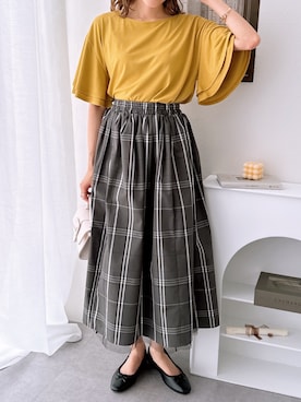 nissen Ladies Modelsさん（レディース・163cm）の春コーディネート