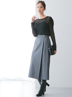 「nissen（ニッセン）のアイテム」を使った、nissen Ladies Modelsさん（レディース・167cm）の夏コーディネート