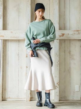 nissen Ladies Modelsさん（レディース・174cm）の夏コーディネート