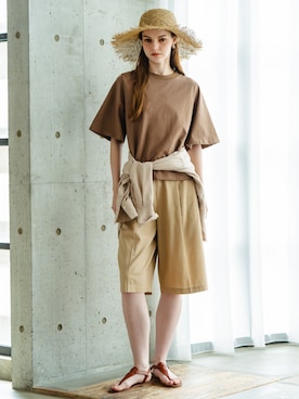 nissen Ladies Modelsさん（レディース・173cm）の夏コーディネート