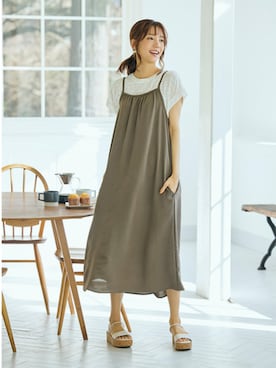 nissen Ladies Modelsさん（レディース・169cm）の春コーディネート