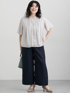 「アイテム（フォーマルスーツ/小物）」を使った、nissen Ladies Modelsさん（レディース・163cm）の夏コーディネート
