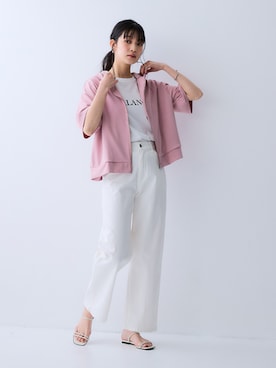 「nissen（ニッセン）のアイテム」を使った、nissen Ladies Modelsさん（レディース・166cm）の夏コーディネート