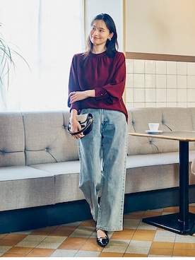 nissen Ladies Modelsさん（レディース・165cm）の秋コーディネート