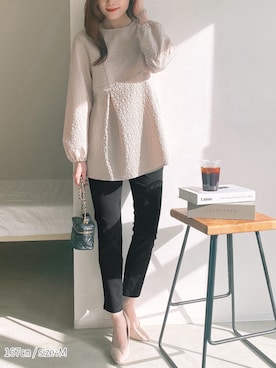 nissen Ladies Modelsさん（レディース・167cm）の冬コーディネート