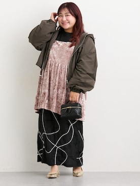 nissen Ladies Modelsさん（レディース・158cm）の秋コーディネート