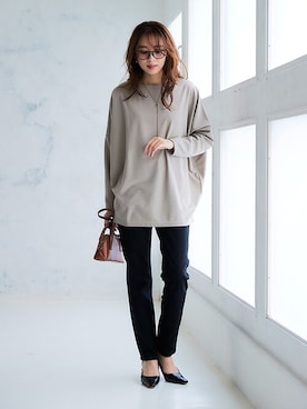 nissen Ladies Modelsさん（レディース・165cm）の冬コーディネート