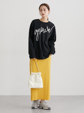 「nissen（ニッセン）のアイテム」を使った、nissen Ladies Modelsさん（レディース・169cm）の秋コーディネート