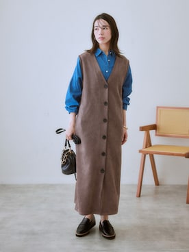 nissen Ladies Modelsさん（レディース・160cm）の秋コーディネート