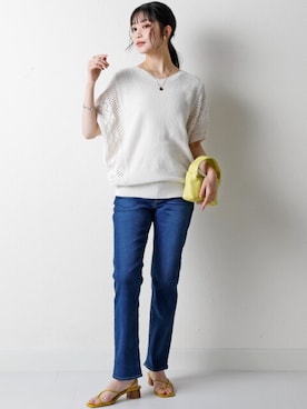 nissen Ladies Modelsさん（レディース・166cm）の春コーディネート