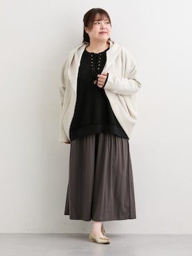 nissen Ladies Modelsさん（レディース・155cm）の秋コーディネート
