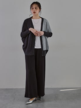 「nissen（ニッセン）のアイテム」を使った、nissen Ladies Modelsさん（レディース・166cm）の秋コーディネート