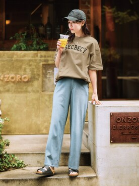 「レディースファッション」｜nissen Ladies Modelsさん（レディース・167cm）の春コーディネート