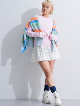 「TTOL（トール）のアイテム」を使った、nissen Ladies Modelsさん（レディース・165cm）の冬コーディネート