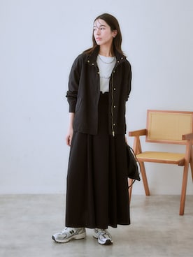 「nissen（ニッセン）のアイテム」を使った、nissen Ladies Modelsさん（レディース・160cm）の秋コーディネート
