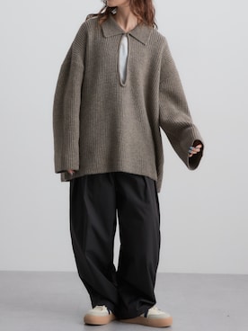 nissen Ladies Modelsさん（レディース・154cm）の秋コーディネート