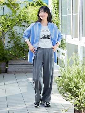 nissen Ladies Modelsさん（レディース・164cm）の冬コーディネート