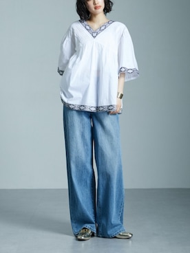 nissen Ladies Modelsさん（レディース・166cm）の春コーディネート