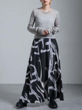 「Soiunique（スワユニーク）のアイテム」を使った、nissen Ladies Modelsさん（レディース・162cm）の秋コーディネート