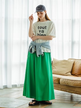 nissen Ladies Modelsさん(レディース・173cm)の夏コーディネート