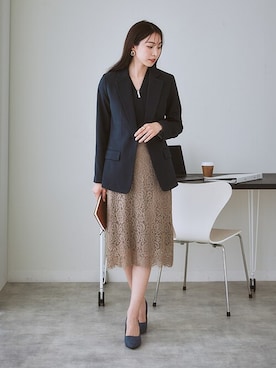 nissen Ladies Modelsさん(レディース・164cm)の秋コーディネート