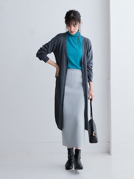 nissen Ladies Modelsさん（レディース・166cm）の冬コーディネート