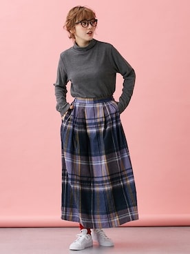 「フレンチカジュアル」｜nissen Ladies Modelsさん（レディース・160cm）の秋コーディネート