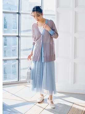 nissen Ladies Modelsさん（レディース・167cm）の春コーディネート