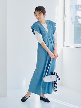 nissen Ladies Modelsさん（レディース・168cm）の春コーディネート