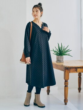 nissen Ladies Modelsさん（レディース・167cm）の秋コーディネート