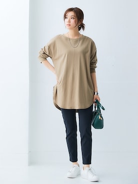 nissen Ladies Modelsさん（レディース・163cm）の夏コーディネート