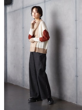 nissen Ladies Modelsさん（レディース・166cm）の夏コーディネート