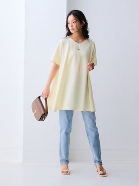 nissen Ladies Modelsさん（レディース・163cm）の春コーディネート