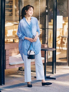 nissen Ladies Modelsさん（レディース・168cm）の春コーディネート