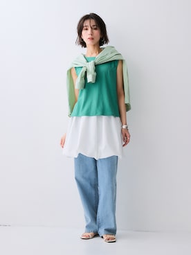 nissen Ladies Modelsさん（レディース・160cm）の春コーディネート