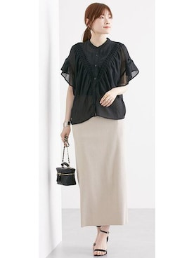 SALE [30%OFF] BRAHMIN (ブラーミン) ブラウス フリル 長袖 バンドカラー 異素材切替 B81114 返品不可 楽天市場】SALE [30%OFF] BRAHMIN (ブラーミン) ブラウス フリル