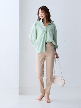 nissen Ladies Modelsさん（レディース・168cm）の春コーディネート