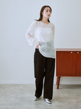 nissen Ladies Modelsさん（レディース・160cm）の冬コーディネート