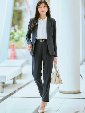 nissen Ladies Modelsさん(レディース・169cm)の春コーディネート