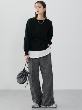nissen Ladies Modelsさん（レディース・169cm）の冬コーディネート