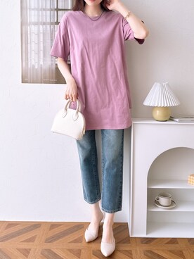 nissen Ladies Modelsさん（レディース・167cm）の春コーディネート