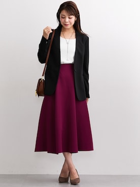 nissen Ladies Modelsさん(レディース・160cm)の秋コーディネート