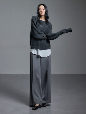 「nissen（ニッセン）のアイテム」を使った、nissen Ladies Modelsさん（レディース・168cm）の秋コーディネート