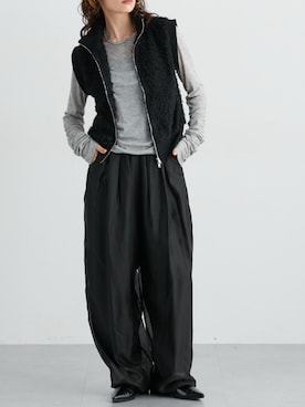 「Soiunique（スワユニーク）のアイテム」を使った、nissen Ladies Modelsさん（レディース・154cm）の秋コーディネート