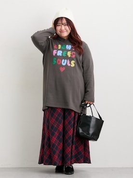 nissen Ladies Modelsさん（レディース・158cm）の秋コーディネート
