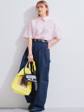 「TTOL（トール）のアイテム」を使った、nissen Ladies Modelsさん（レディース・160cm）の春コーディネート