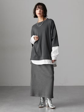 nissen Ladies Modelsさん（レディース・160cm）の冬コーディネート