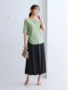 nissen Ladies Modelsさん（レディース・165cm）の春コーディネート