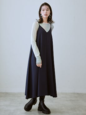 nissen Ladies Modelsさん（レディース・160cm）の秋コーディネート