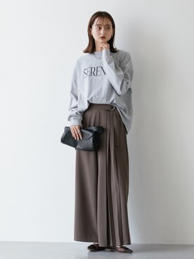 nissen Ladies Modelsさん（レディース・169cm）の秋コーディネート